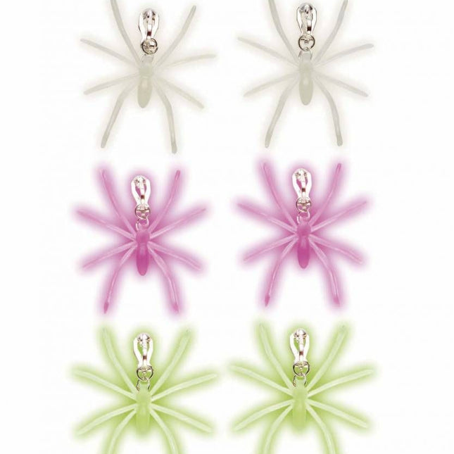 Halloweenaccessoires: Oorbel: Spider