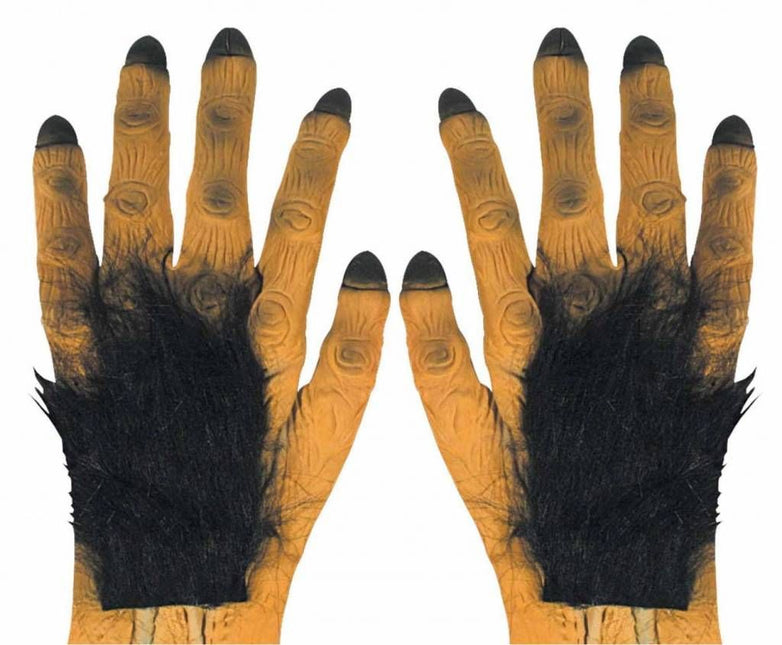 Halloweenaccessoires paar draculahanden met haar