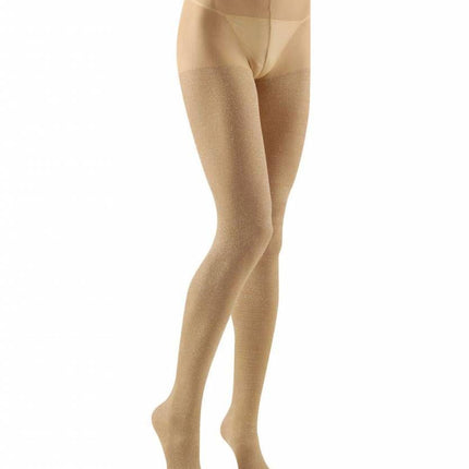 Halloweenaccessoires panty 40den glitter paars