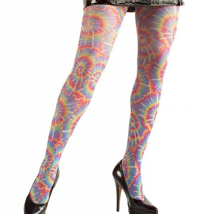 Halloweenaccessoires: Panty Psychedelisch