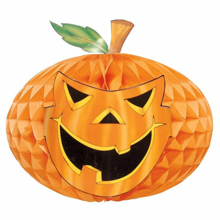 Halloweenaccessoires pompoen lampions30cm doorsnee