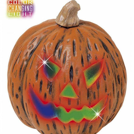 Halloweenaccessoires pompoenveranderend licht 20x23cm