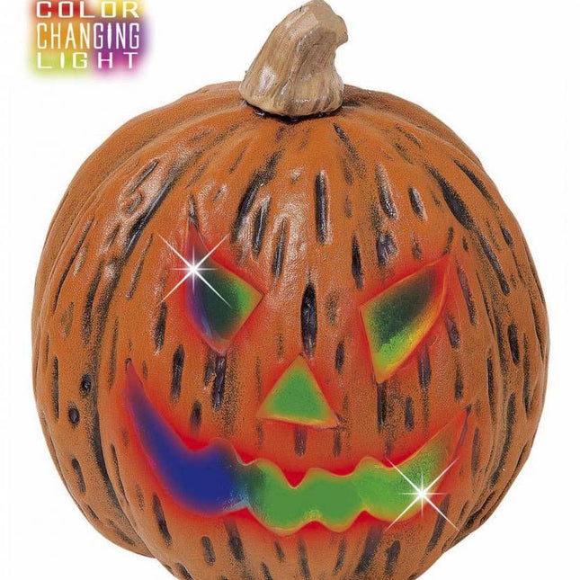 Halloweenaccessoires pompoenveranderend licht 20x23cm