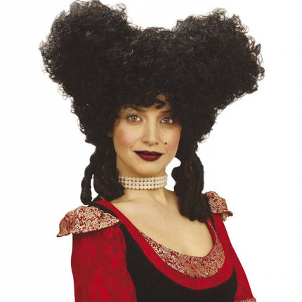Halloweenaccessoires: Pruik Barok