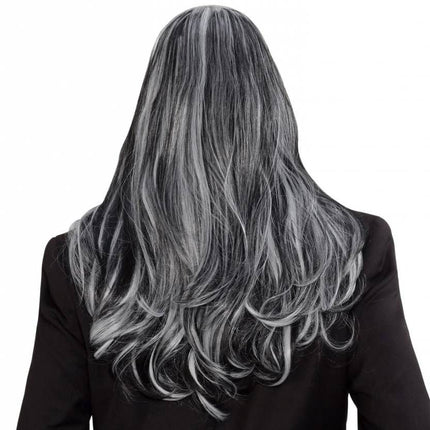 Halloweenaccessoires pruik droomhaar Victoriaanse vampier
