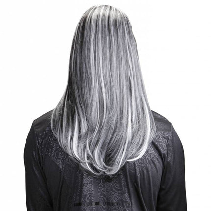 Halloweenaccessoires pruik droomhaar Victoriaanse vampier