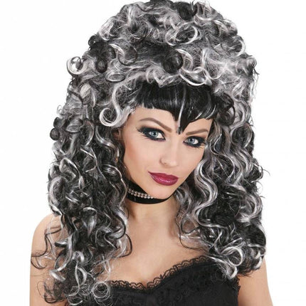 Halloweenaccessoires: Pruik Evelicius