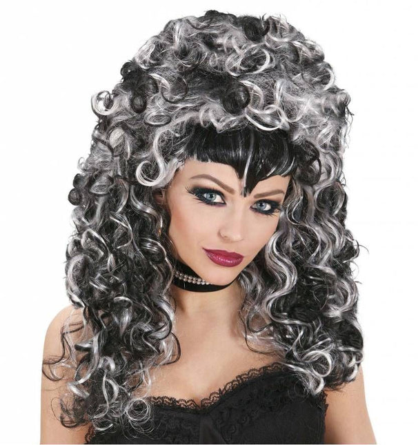 Halloweenaccessoires: Pruik Evelicius