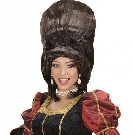 Halloweenaccessoires: Pruik Gothische Vamp