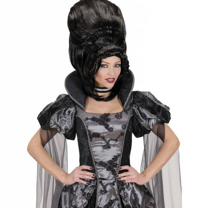 Halloweenaccessoires: Pruik Gothische Vamp