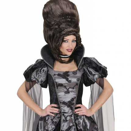 Halloweenaccessoires: Pruik Gothische Vamp