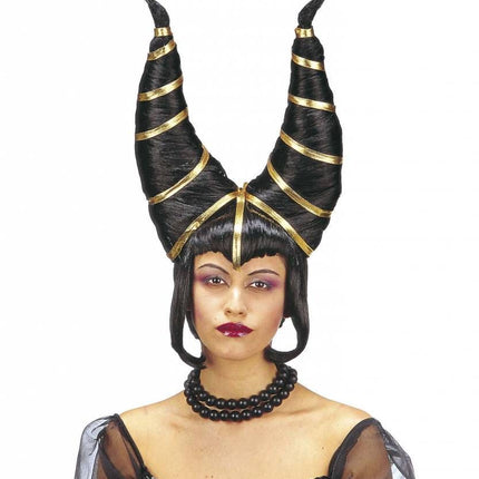 Halloweenaccessoires: Pruik Incantatia