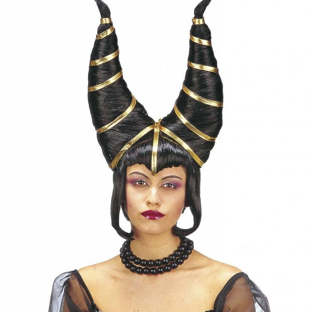 Halloweenaccessoires: Pruik Incantatia