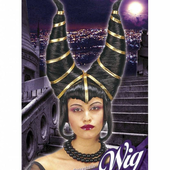 Halloweenaccessoires: Pruik Incantatia