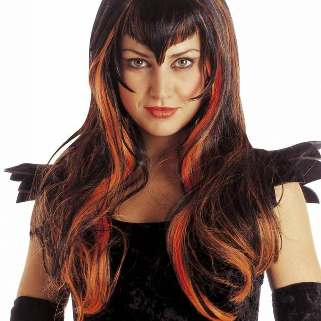 Halloweenaccessoires: Pruik Samantha