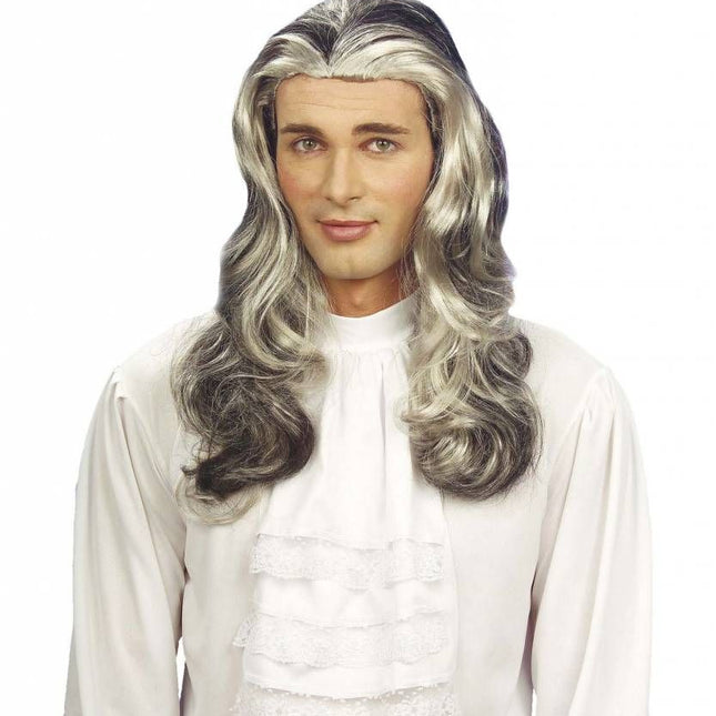 Halloweenaccessoires: Pruik Vampier lang