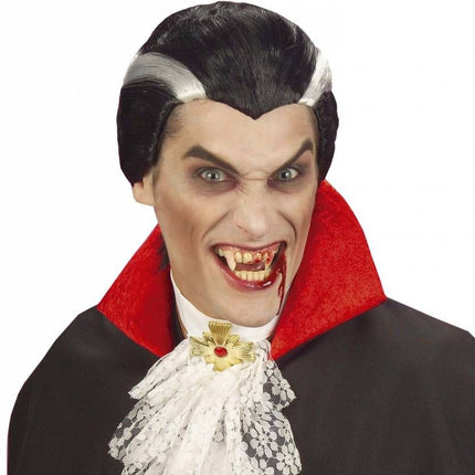 Halloweenaccessoires: Pruik Vampier