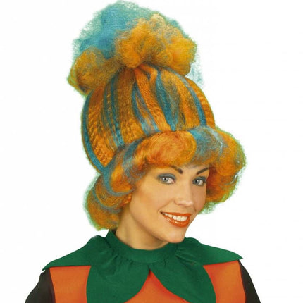 Halloweenaccessoires pruikpompoen