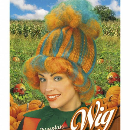 Halloweenaccessoires pruikpompoen