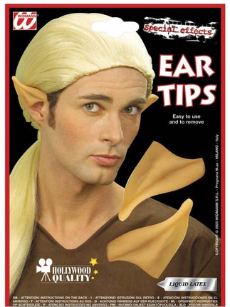 Halloweenaccessoires puntoren elf incl. lijm