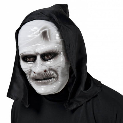 Halloweenaccessoires pvc mummy masker met kap
