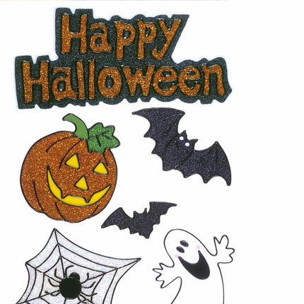 Halloweenaccessoires: Raamstickers