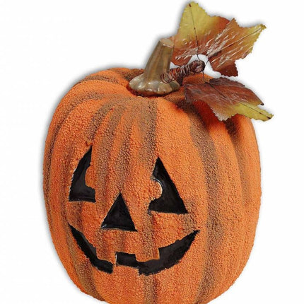 Halloweenaccessoires realistische pompoen 26 cm