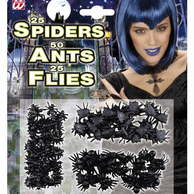 Halloweenaccessoires: Setje met ongedierte