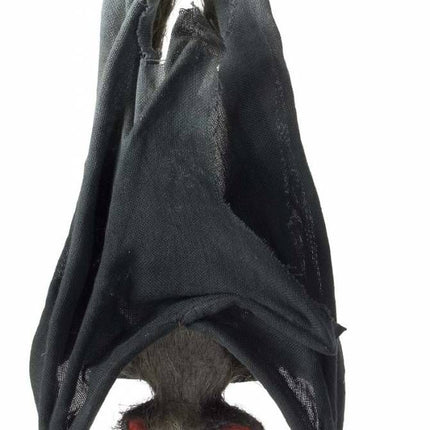 Halloweenaccessoires slapende vleermuis 33cm