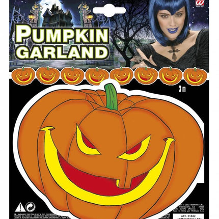 Halloweenaccessoires slinger 3 meterpompoen
