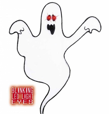 Halloweenaccessoires spook glitter met led licht