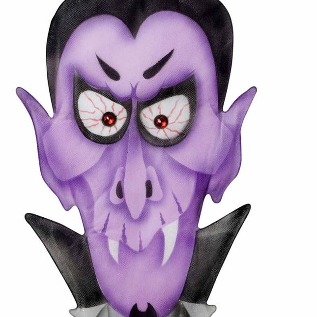 Halloweenaccessoires stoffen wanddecoatie vampier