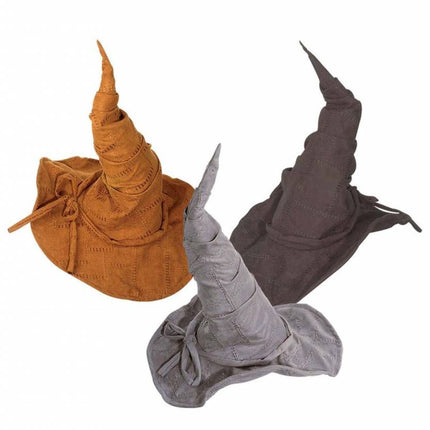 Halloweenaccessoires: Suede-look heksenhoed