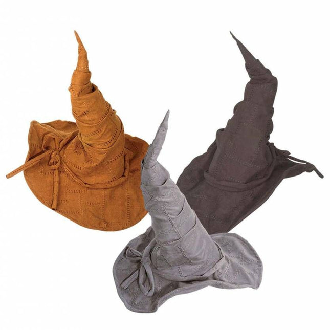 Halloweenaccessoires: Suede-look heksenhoed