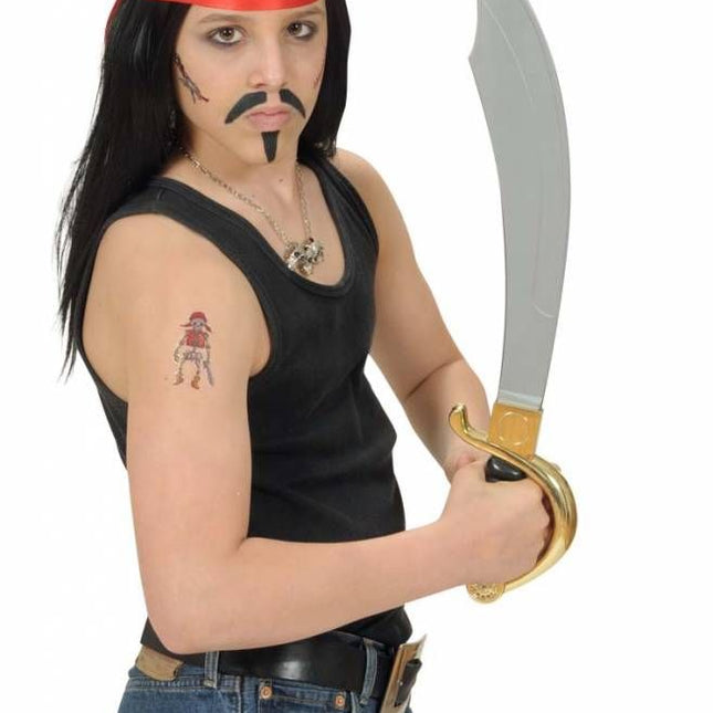 Halloweenaccessoires tijdelijke tattoo make-up kit