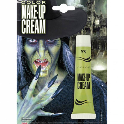 Halloweenaccessoires tube make-up groen