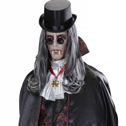 Halloweenaccessoires vampier tand lichtgevend in donker
