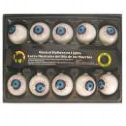 Halloweenaccessoires: Verlichte oogballen met geluid