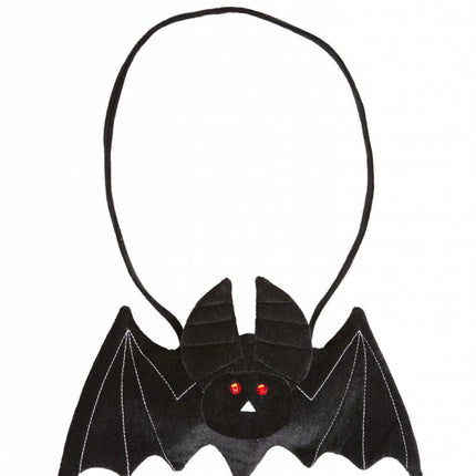 Halloweenaccessoires vleermuis handtas