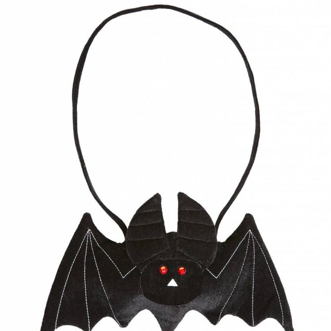Halloweenaccessoires vleermuis handtas