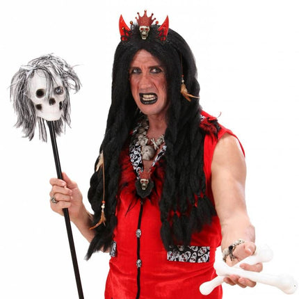 Halloweenaccessoires voodoo broche