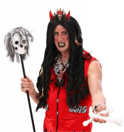 Halloweenaccessoires voodoo broche
