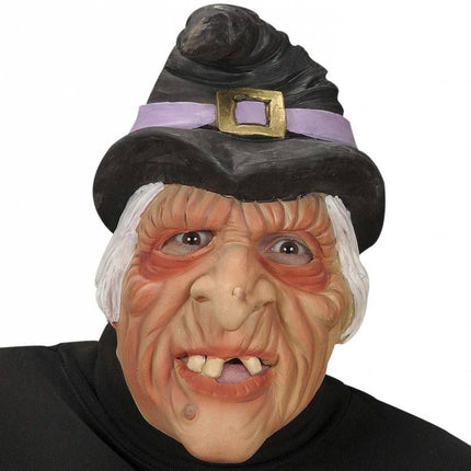 Halloweenaccessoires: Vreslijke heksen maskers
