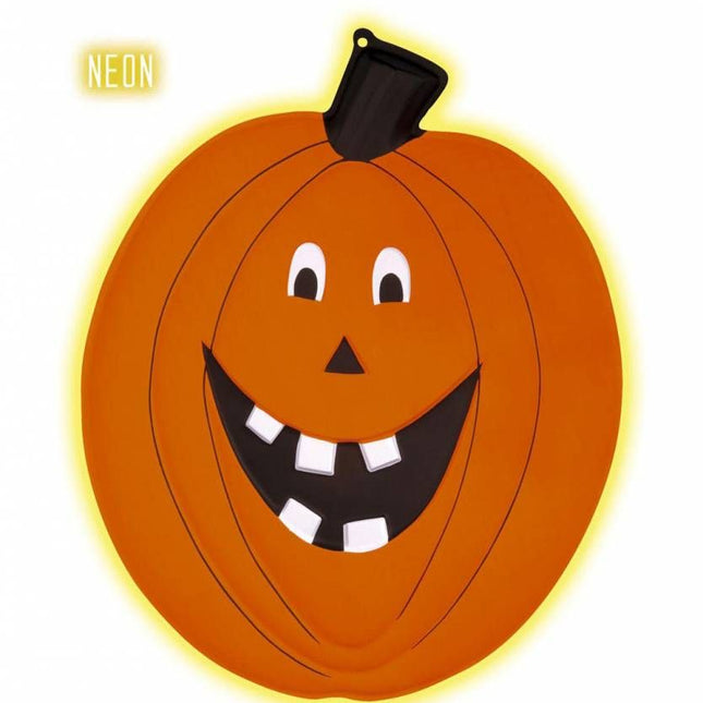 Halloweenaccessoires wanddecoratie pompoen