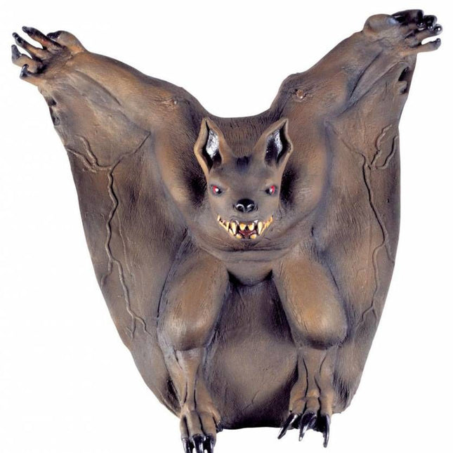 Halloweenaccessoires wanddecoratie vleermuis