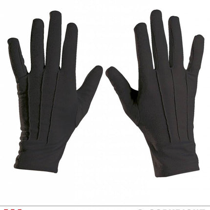 Halloweenaccessoires witte handschoenen