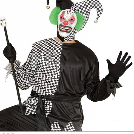 Halloweenaccessoires witte handschoenen