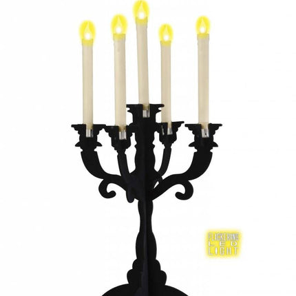 Halloweenaccessoires: Witte kaarsen