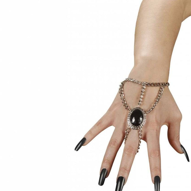 Halloweenaccessoires:Polsketting met steen