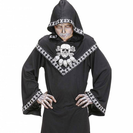 Halloweenartikel halsketting schedel